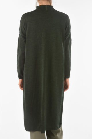 Cardigan Lungo in Lana Vergine
