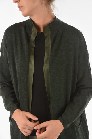 Cardigan Lungo in Lana Vergine