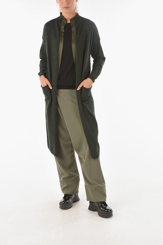Cardigan Lungo in Lana Vergine