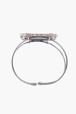 Bracciale Cuff Maya con Scritte in Rilievo