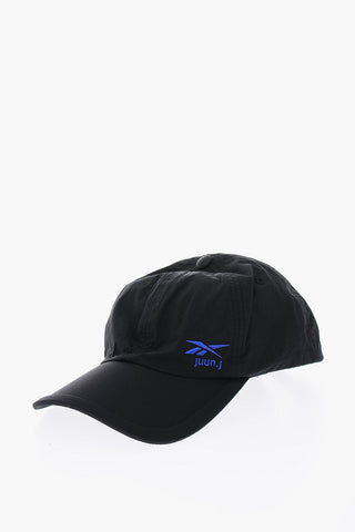 JUUN.J embroidered logo solid color cap