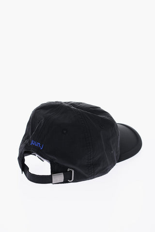 JUUN.J embroidered logo solid color cap