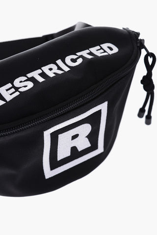 Contrasting Embroidered Nylon Bum Bag