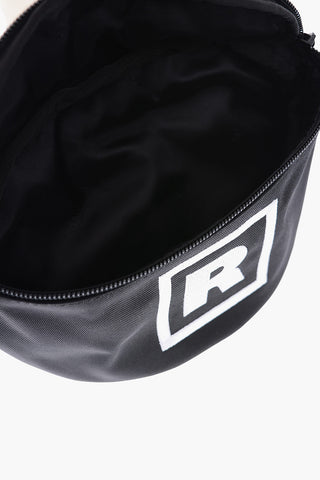 Contrasting Embroidered Nylon Bum Bag
