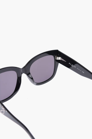 Occhiali da Sole Oversize con Borchie