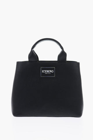 removable shoulder strap faux leather bag