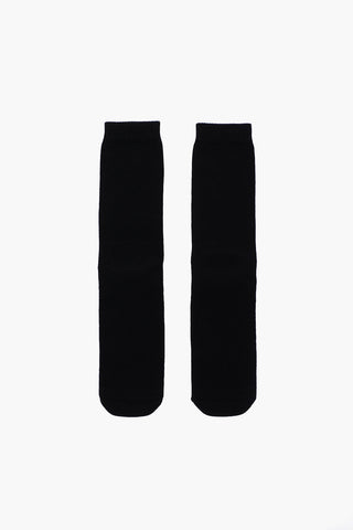 Calzini Lunghi a Tinta Unita in Cotone Stretch