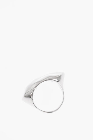 solid color brass ring