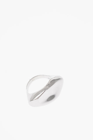 solid color brass ring