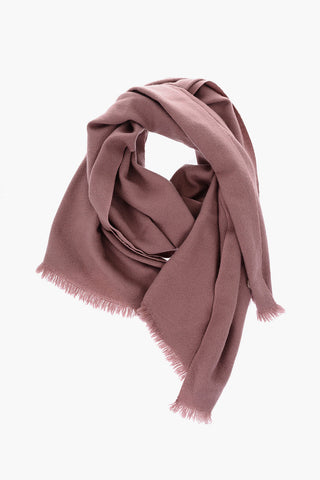 Sciarpa in cashmere a tinta unita