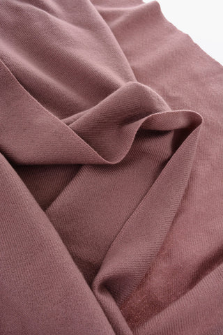 Sciarpa in cashmere a tinta unita