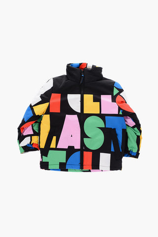 printed padded jacket