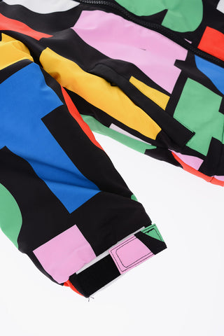 printed padded jacket