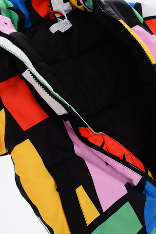 printed padded jacket