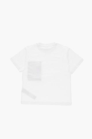 crew-neck t-shirt with breast pocket