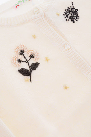 embroidered TOESIE cardigan