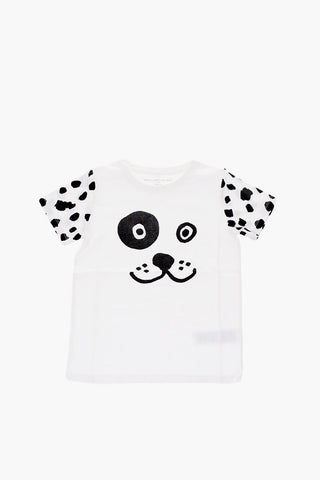 T-shirt Girocollo Stampa Dog
