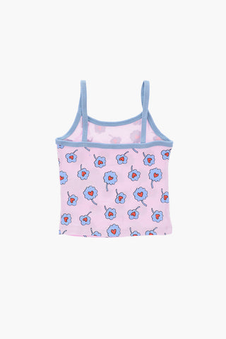 Set di 7 tank top stampate