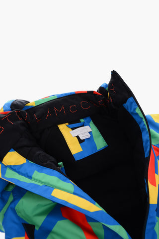 Hooded Zip Closure Puffer Jacket