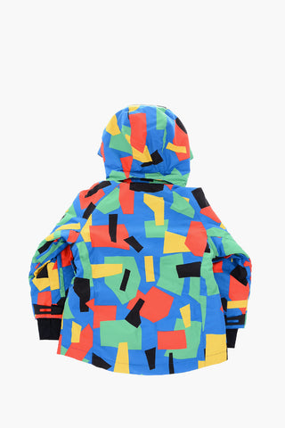 Hooded Zip Closure Puffer Jacket