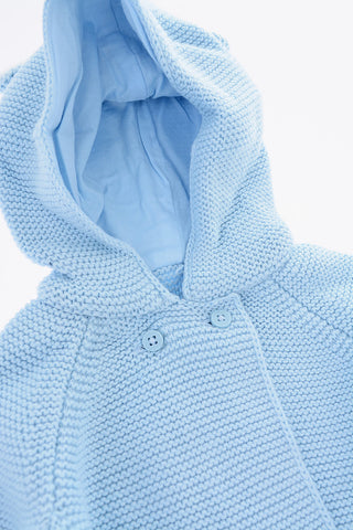 Knitted DOGGY Cardigan with hood