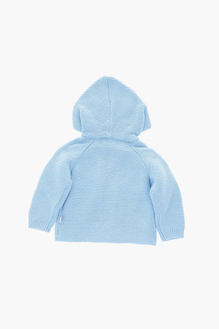 Knitted DOGGY Cardigan with hood
