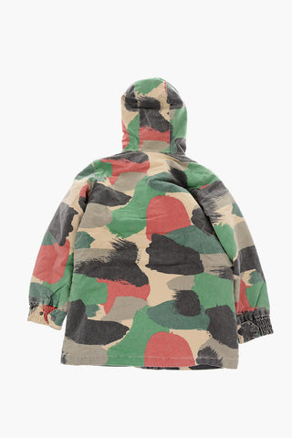 Camouflage Denim padded Jacket