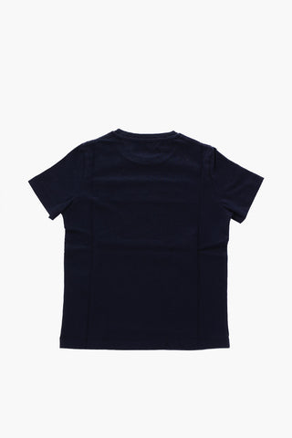 logo embroidered crew-neck t-shirt