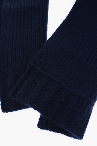 Cashmere Ribbed Scarf
