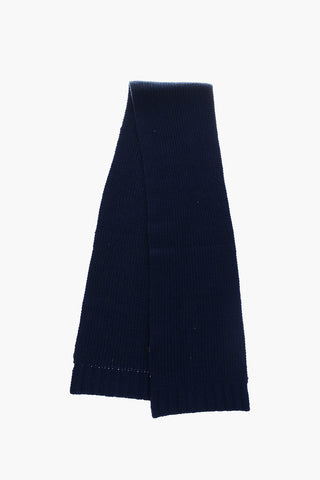 Cashmere Ribbed Scarf