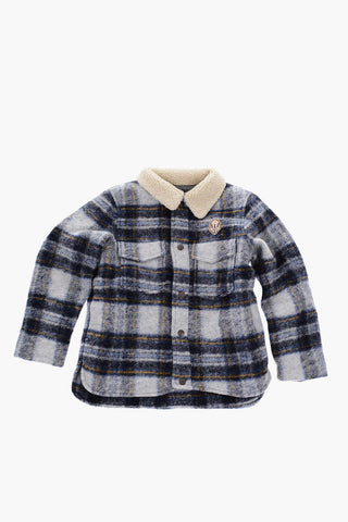 Snap Buttons Tartan TIVIO Overshirt
