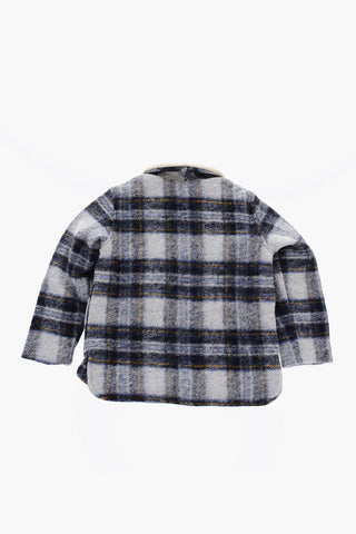 Snap Buttons Tartan TIVIO Overshirt