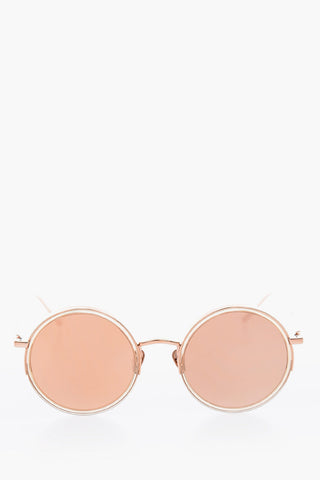 RALPH & RUSSO Mirrored Round Lenses Sunglasses