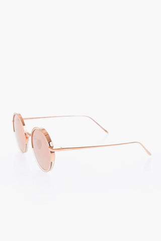 RALPH & RUSSO Mirrored Round Lenses Sunglasses