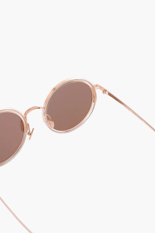 RALPH & RUSSO Mirrored Round Lenses Sunglasses