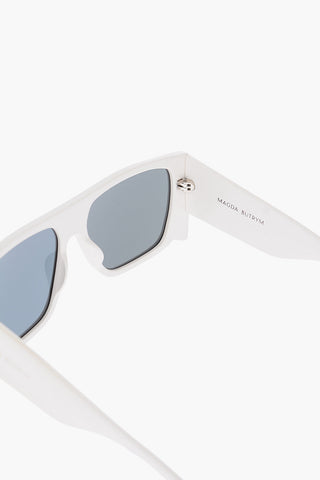 MAGDA BUTRYM Rhinestone Embelleshed Oversized Sunglasses