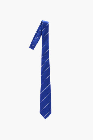 Regimental Striped Silk Slim Tie