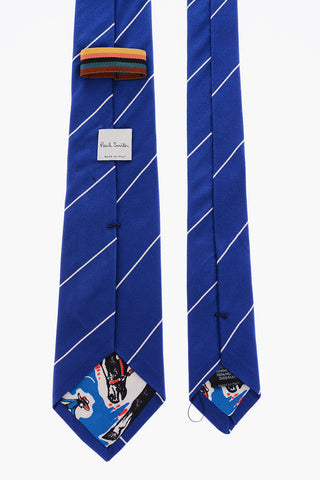 Regimental Striped Silk Slim Tie
