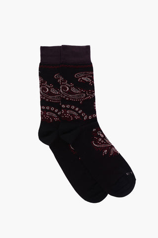 Paisley Patterned Long Socks