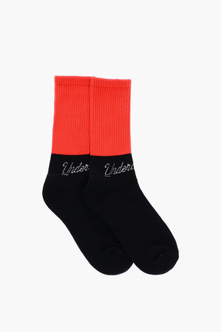 Two-Tone Long Socks
