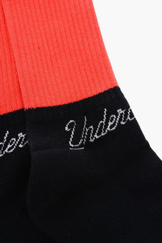 Two-Tone Long Socks