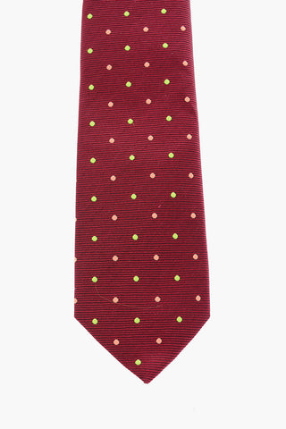 Polka Dots Silk Tie