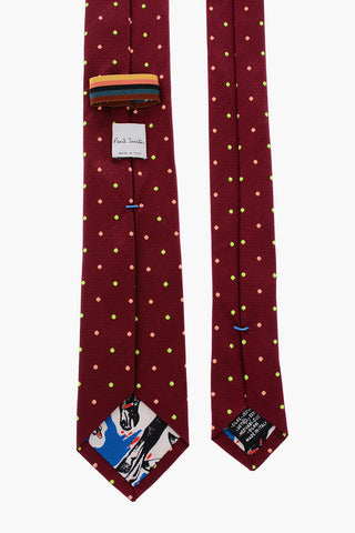 Polka Dots Silk Tie