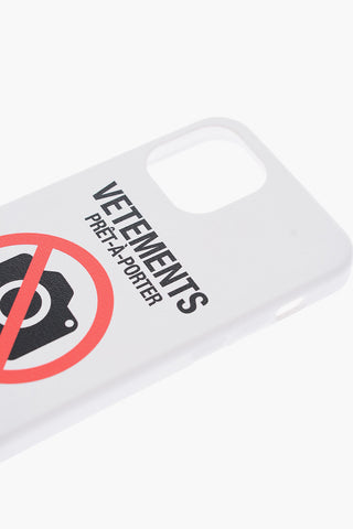 Faux Leather Antisocial 12 PRO Iphone Case