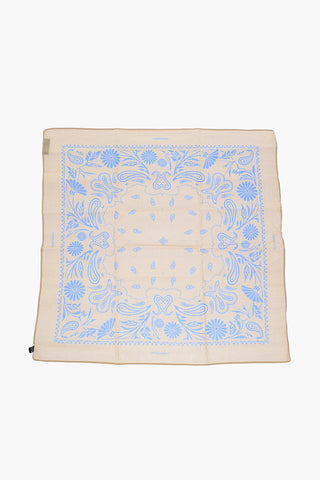 Foulard In Cotone Organico a Fantasia Paisley