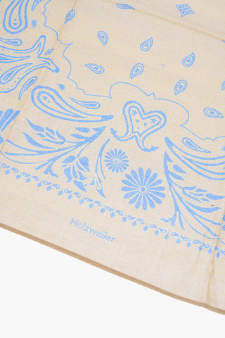 Foulard In Cotone Organico a Fantasia Paisley