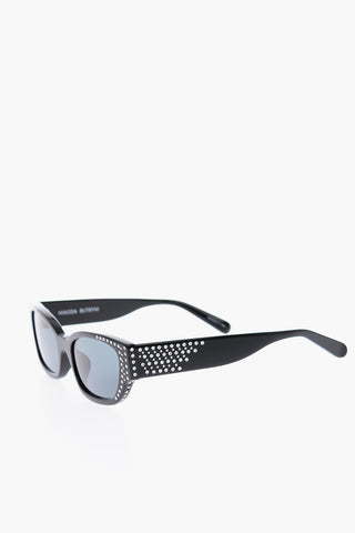 MAGDA BUTRYM Sunglasses with Rhinestones Embelleshed
