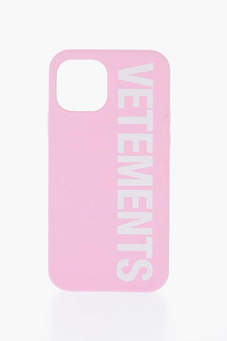 Leather 12 Pro Iphone Case with Maxi Logo