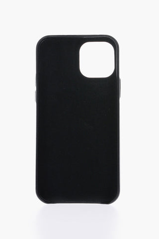 Leather 12 Pro Iphone Case with Maxi Logo
