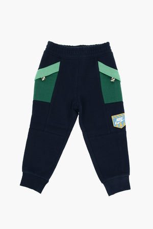 Joggers Aus Angerauter Baumwolle Mit Gummibund